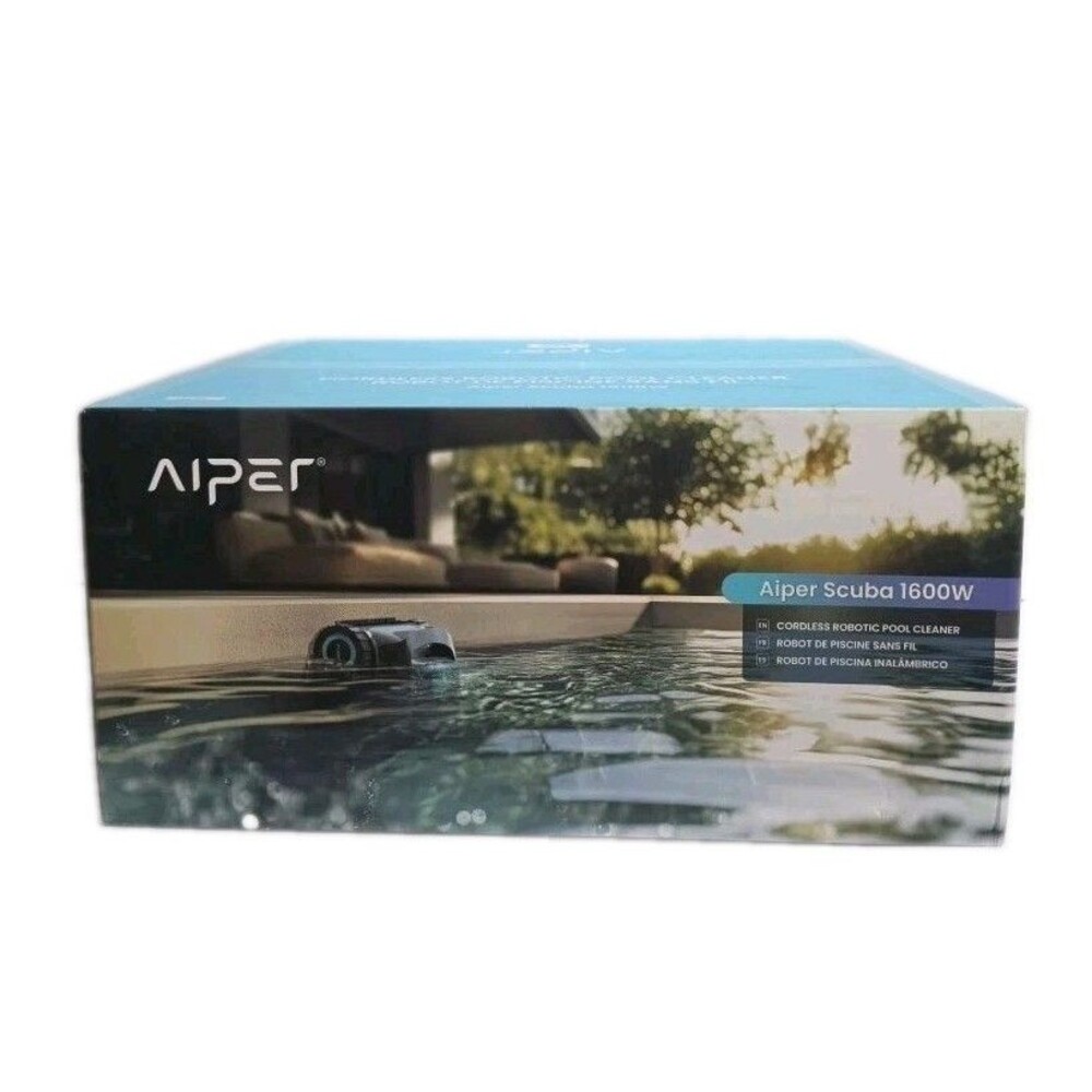 Aiper Scuba 1600W Cordless Robotic Pool Cleaner, Lightweight 15.9 lb*NEW